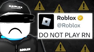 Roblox Just FULLY BROKE [upl. by Ganny]