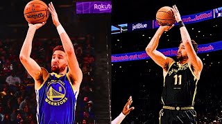 Klay Thompson First 150 Threes From 2023 2024 NBA Season [upl. by Gabor]