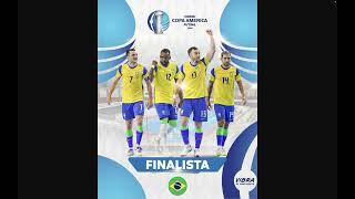 Copa America de Futsal 2024 9no 7mo y semifinales Resultados fixture del 5to 3er y final [upl. by Evanthe66]