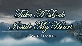 Take A Look Inside My Heart  KARAOKE VERSION  as popularized by David Benoit [upl. by Ardnahc94]