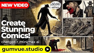 Want to Create Stunning Comics Watch This Custom GPT Guide Now [upl. by Emmanuel]