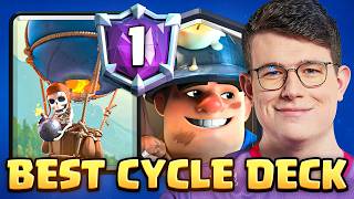 TOP 1 BEST DECK TO PUSH IN CLASH ROYALE 🌎🏆 [upl. by Enelrak]