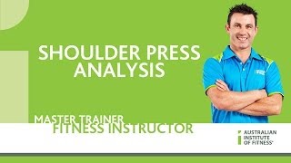 Shoulder Press Analysis [upl. by Marilin972]