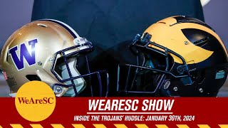 Inside the Trojans Huddle Is USCs 2024 schedule getting easier [upl. by Sibylle649]