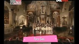 The end of language︱Forza GesùFrancesca Z five In 2010 Antoniano choral Christmas show [upl. by Richlad478]