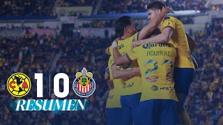 AMÉRICA 10 CHIVAS J7  El CLÁSICO DE MÉXICO es AZULCREMA [upl. by Initirb]