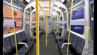 Openbve Hammersmith and City Line Hammersmith to Kings Cross St Pancras [upl. by Bikales]