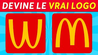 Devine le vrai LOGO  ✔️  Quiz Logo 2025 👀 [upl. by Julis]