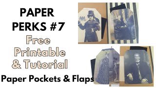 Paper Perks 7  Halloween Paper Pockets and Flaps [upl. by Sweet]