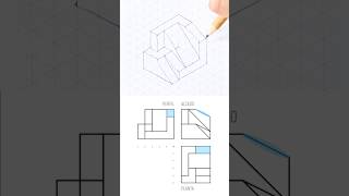 📐 EJERCICIO de PERSPECTIVA Isométrica RESUELTO ✒️  83 de 100 [upl. by Aurlie]