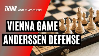 Anderssen Defense in the Vienna Game  Chess [upl. by Azaleah642]