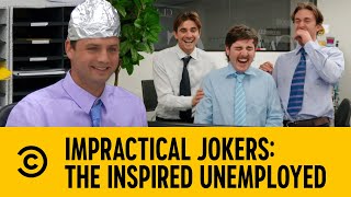 Rude Receptionist  Impractical Jokers The Inspired Unemployed [upl. by Ennairrac]