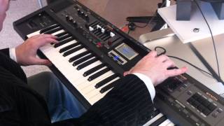 Roland VR09 Combo Keyboard First HandsOn [upl. by Cl]