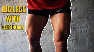 Build BIG Legs With This Workout BODYWEIGHT ONLY [upl. by Glynnis793]