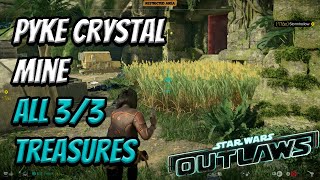 Pyke Crystal Mine Treasure Locations  All 33 Treasures  Star Wars Outlaws [upl. by Josh]