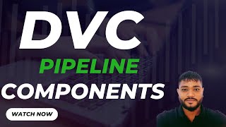 DVC Pipeline Components  DVC tutorial  CodeKamikaze  Mlops [upl. by Dowlen]