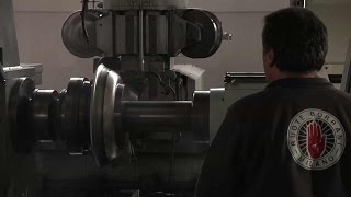 Borrani rims metal spinning production method [upl. by Aidyl288]