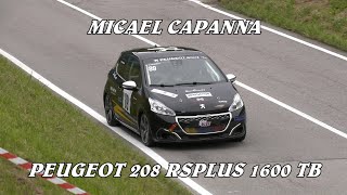 SALITA PEDAVENA  CROCE DAUNE 2024  MICAEL CAPANNA  PEUGEOT 208 RSPLUS 1600 TB  BY BELLUNOVIDEO [upl. by Montgomery]