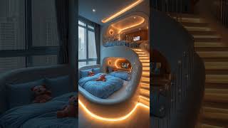 Bedroom Design  Smart Lighting ❣️ shorts youtubeshorts shortfeed bedroomdesign interiordesign [upl. by Quincey956]