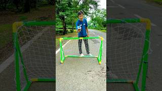 New football goal post set with netball ⚽️ Indoor outdoor fitting football sports games [upl. by Pliske250]