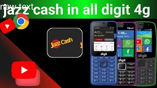 Jazz digit4g ma jazz cash kaise install krain  how to install jazz cash in digit4g [upl. by Eelinnej]