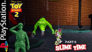 PS1  Toy Story 2 Buzz Lightyear to the Rescue  Slime Time Boss Battle  Retro Gaming [upl. by Aalst982]