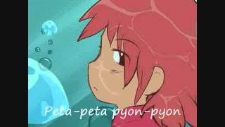 Ponyo Japanese Lyrics [upl. by Nnairb]