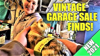 Ep360 AWESOME VINTAGE GARAGE SALE FINDS 😮 [upl. by Rinee797]