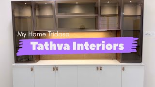 My Home Tridasa 3BHK Work in progress  Tathva Interiors  6300756022 🔥🔥 [upl. by Gavra]