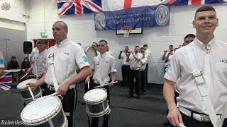 Ulster Grenadiers No8  POTLV Cultural Day  Belvoir  121024 4K [upl. by Akeihsal]