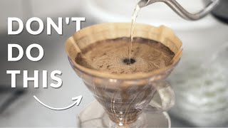 3 Pour Over Mistakes Beginners Make [upl. by Romine]