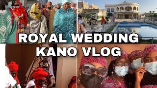 8 DAY HAUSA ROYAL NIGERIAN WEDDING IN KANO  TOUR EMIR OF KANO PALACE  HAUSA MUSIC [upl. by Namzzaj]