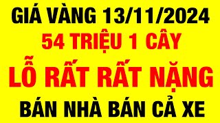 Giá vàng 9999 hôm nay  ngày 13112024  giá vàng hôm nay  giá vàng 9999  giá vàng 9999 mới nhất [upl. by Neelyak]