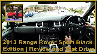 2013 Range Rover Sport Black Edition  Review and Test Drive [upl. by Henning557]