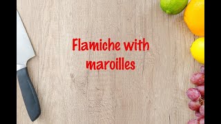 How to cook  Flamiche with maroilles [upl. by Eonak879]