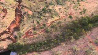 Crossing Pool Wittenoom Gorge [upl. by Zsa Zsa]