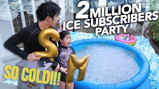 2 MILLION ICE SUBSCRIBERS PARTY  Ranz and Niana [upl. by Rudolfo]