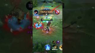 Biron help Lam getting triple kills Ggwp team biron lam honorofkings hok clashlane [upl. by Atile]