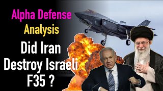 Did Iran Destroy Israels F35 [upl. by Kcirdet]