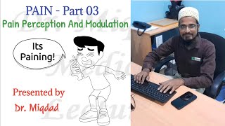 14 Pain  Part 03pain perception and modulation [upl. by Case]