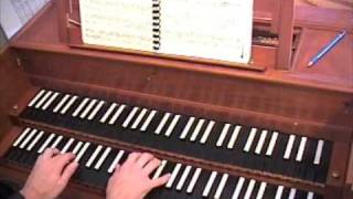 JS Bach BWV 998 Prelude in Eb on Harpsichord [upl. by Haneekas]