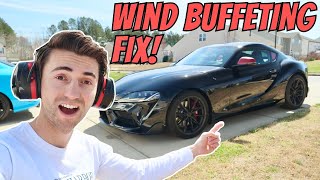 Fixing The WORST Issue On The NEW Toyota Supra [upl. by Enyrb]