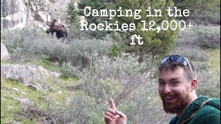 Camping in the Rockies at 12000 feet [upl. by Yetac]