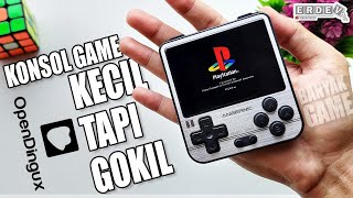 KONSOL GAME MINI TAPI ISI GAMENYA BANYAK BANGET  Unboxing amp Review Anbernic RG280V OpenDingux [upl. by Nasaj]