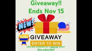 25 Gift card Giveaway [upl. by Hetti]