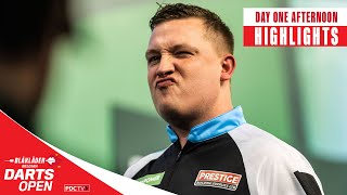 BACK WITH A BANG  Day One Afternoon Highlights  2024 Belgian Darts Open [upl. by Llenrev]