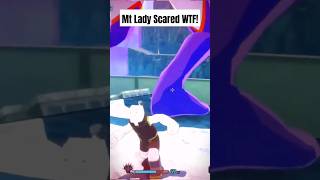 Mount Lady Scared me Her Giant Surprise WTF  My Hero Ultra Rumble [upl. by Asereht]