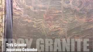 Juparano Colombo Granite Countertop by Troy Granite [upl. by Valentin]