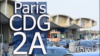 Paris CDG Airport  Terminal 2A  Departure amp Arrival [upl. by Aelgna]