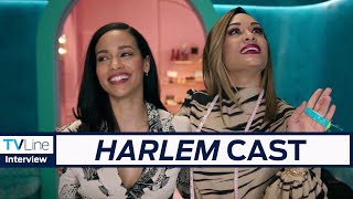 Harlem Cast Talks Quinn and Isabela Camille Love Triangle [upl. by Euton]